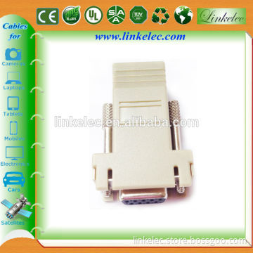 db9 to rj45 8P8C modular adapter rj45 video converter